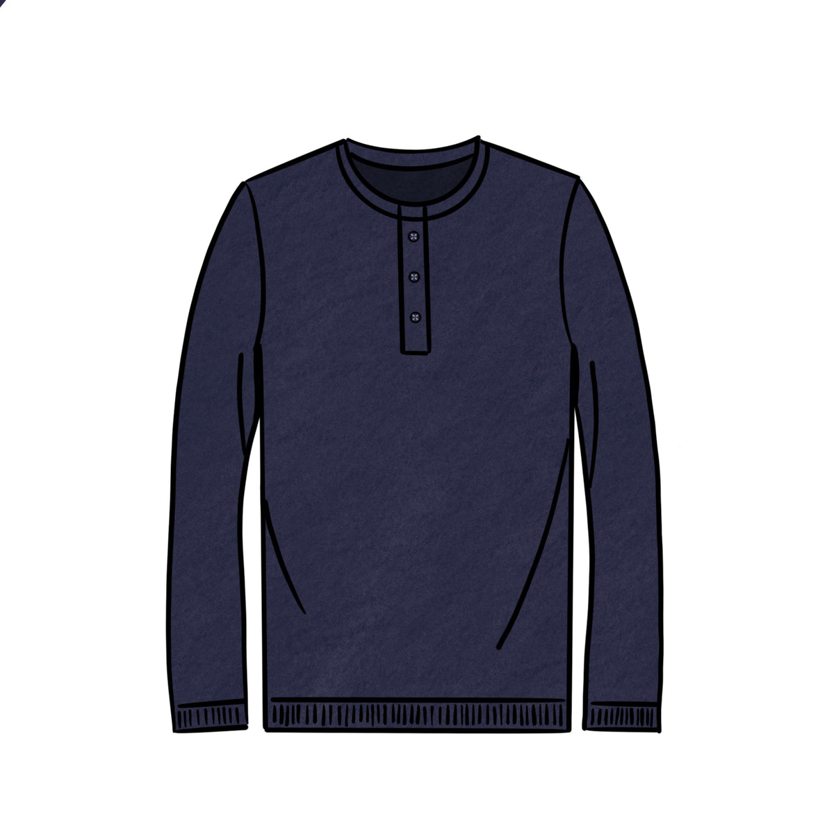 HEAVYWEIGHT HENLEY &lt;BR&gt; NAVY