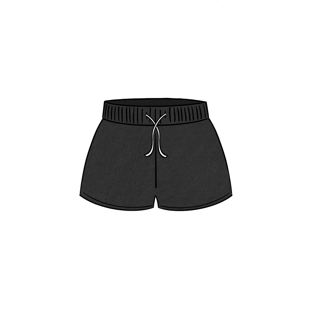 LIGHTWEIGHT SHORTS &lt;br&gt; BLACK