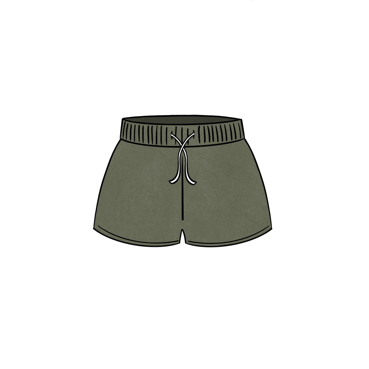 LIGHTWEIGHT SHORTS &lt;br&gt; OLIVE